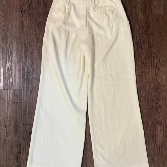 Zara High-Waisted Wide Leg Full Length Pants - Picture 3 of 3